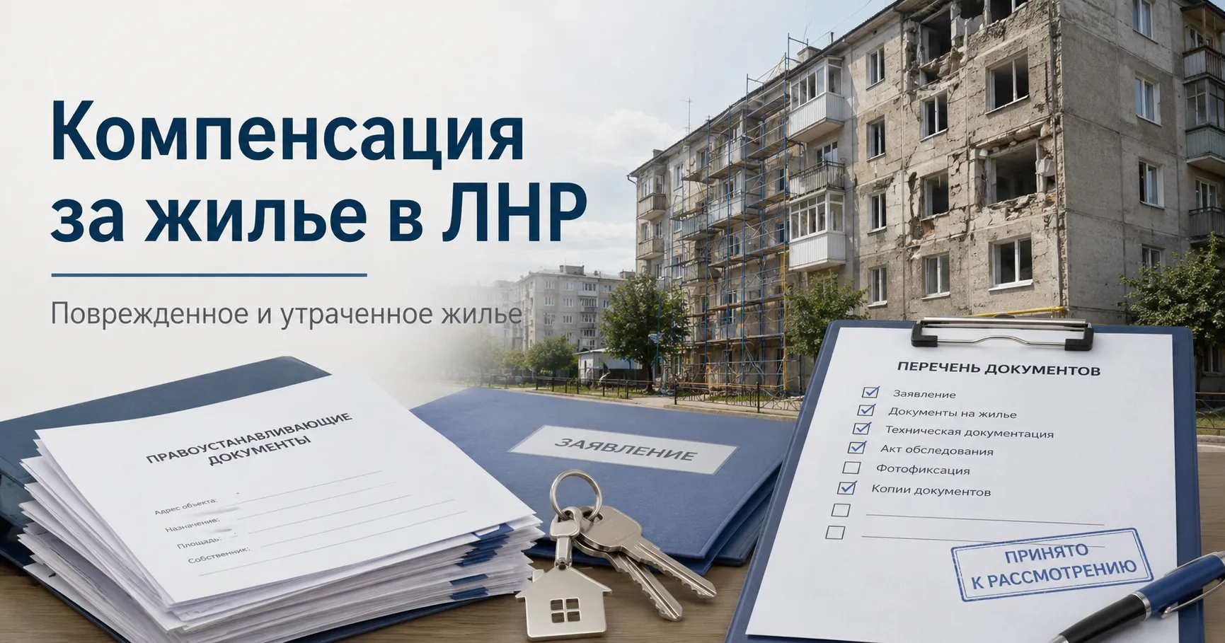 Компенсация за жилье в ЛНР