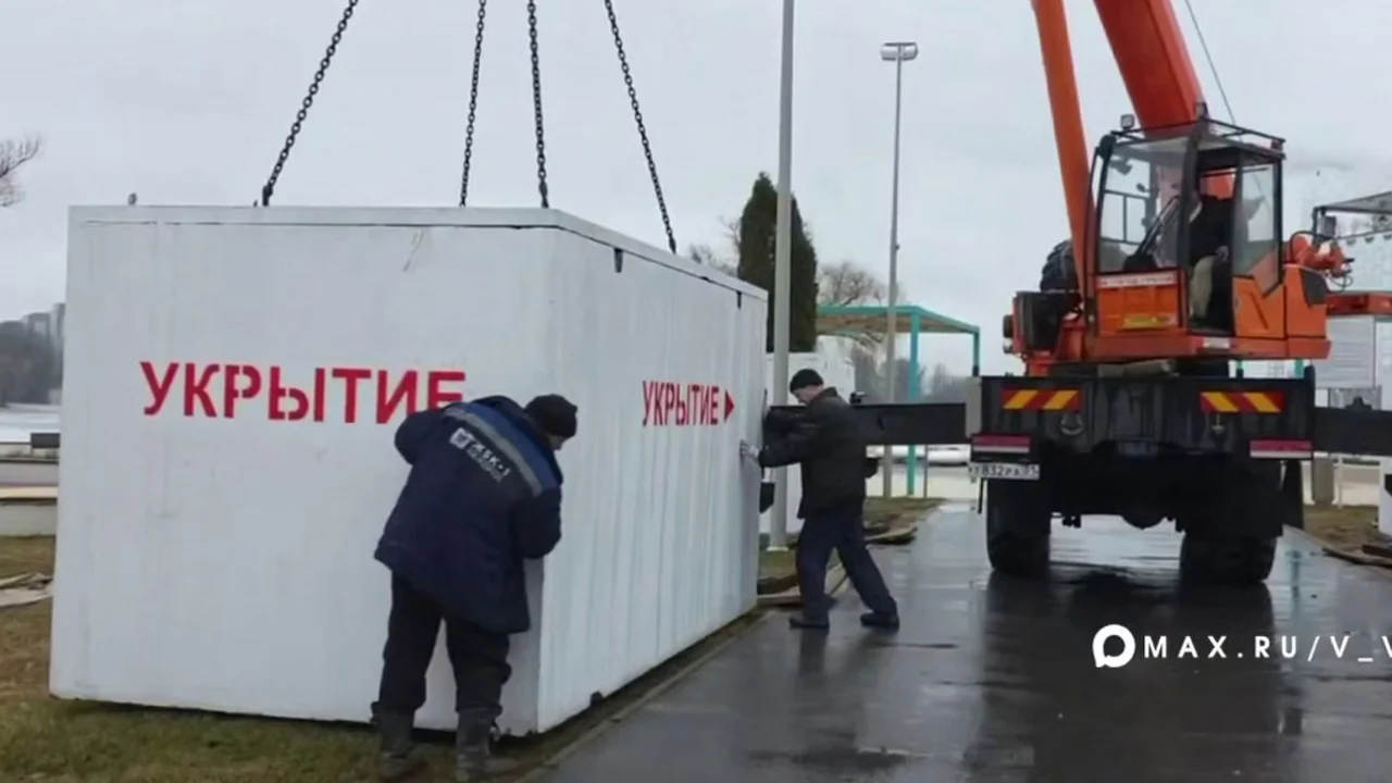 Установка дополнительного модульного укрытия в Белгороде