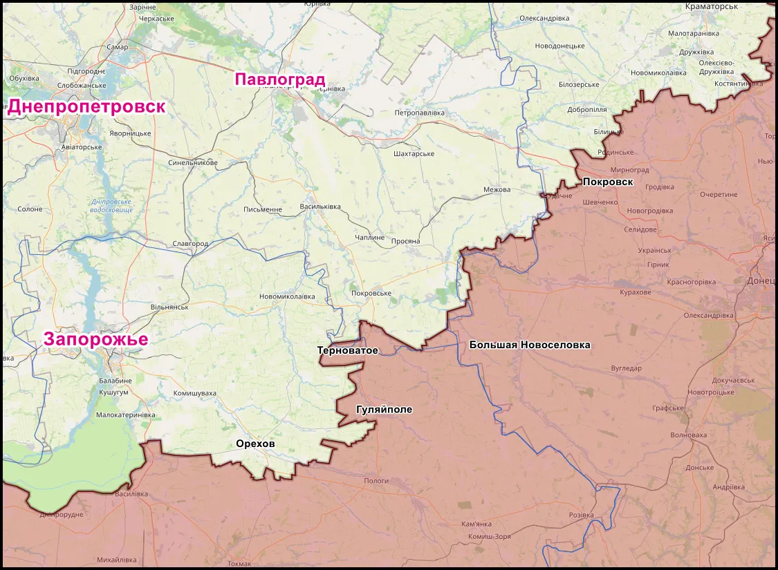 Южные направления СВО